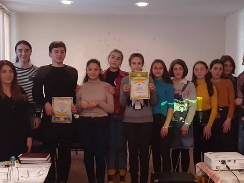 20 დეკემბერს საგანმანათლებლო პროექტ ,,კარცერი-ლუქსის“ V სეზონი გაიმართა